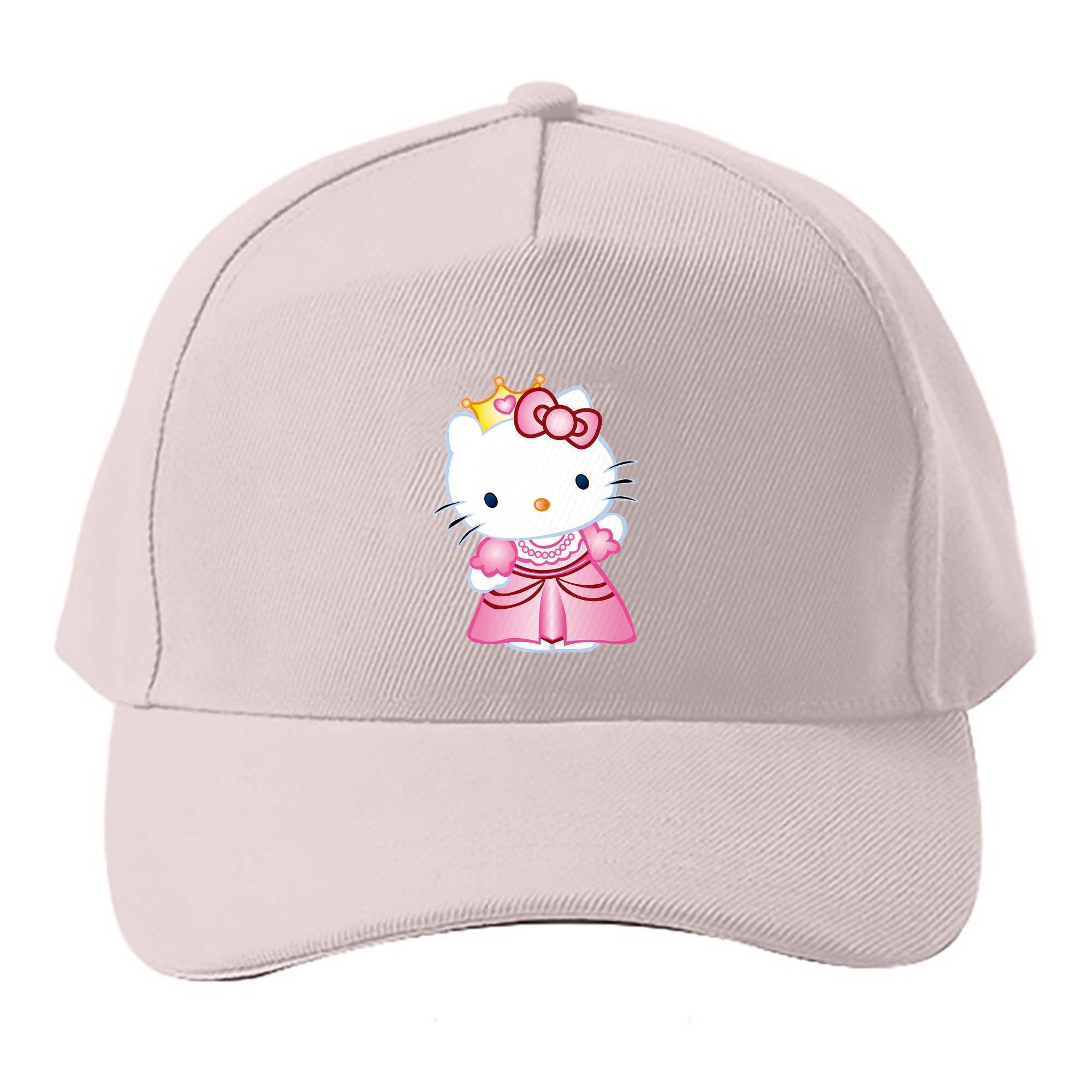 （画像用） Hello Kitty ハローキティ ベースボールキャップ 綿100％ 男女兼用 帽子 スポーツ